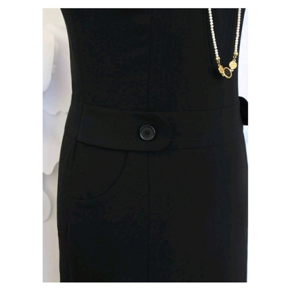 Akris Punto Dresses Akris Sleeveless Suit Dress 8 Black Wool Career